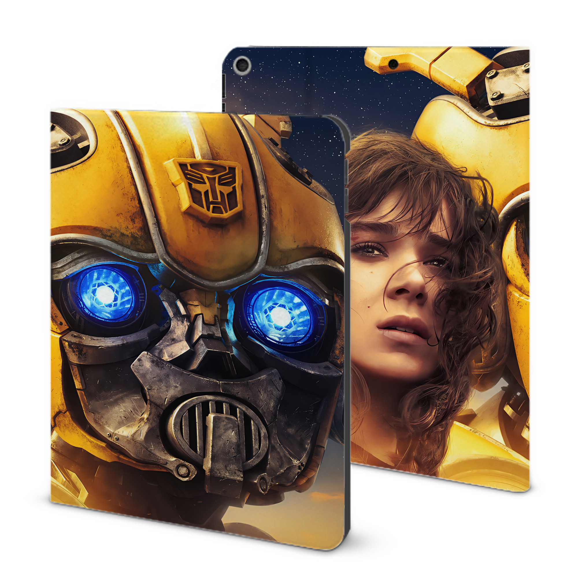 （画像用） Transformers トランスフォーマー IPad ケース ブック型 PUレザー TPU 耐衝撃 軽量 薄型 ペン収納なし 全面保護 IPad 各モデル対応